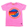AVIATOR NATION LA JOLLA KIDS TEE - NEON PINK Kid's Tee Aviator Nation 