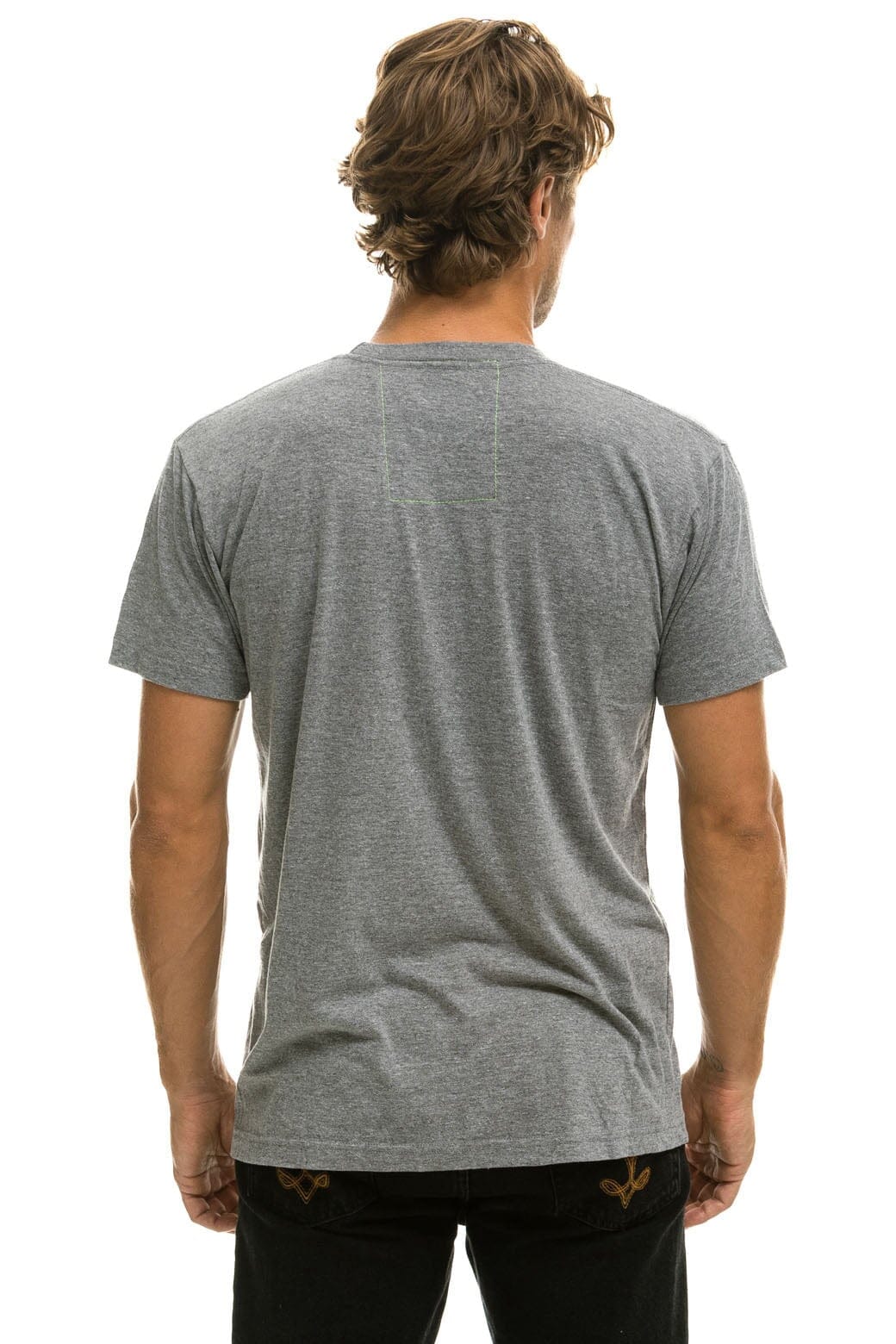 AVIATOR NATION LA JOLLA TEE - HEATHER GREY Tees Aviator Nation 