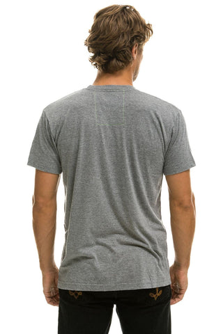 AVIATOR NATION LA JOLLA TEE - HEATHER GREY Tees Aviator Nation 