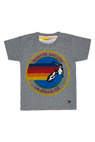 AVIATOR NATION LJ - KIDS TEE HTHR Kid's Tee Aviator Nation 
