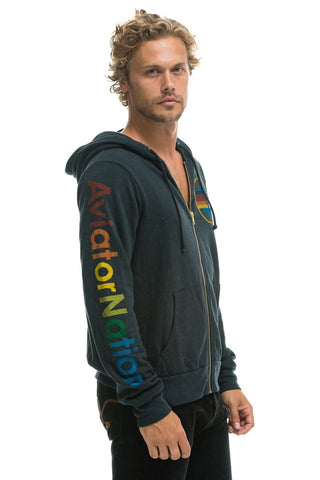 AVIATOR NATION MALIBU HOODIE - CHARCOAL Hoodie Aviator Nation 