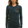 AVIATOR NATION MALIBU THERMAL - CHARCOAL Thermal Aviator Nation 