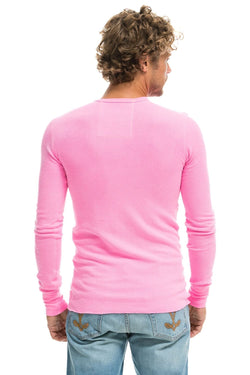 AVIATOR NATION MALIBU THERMAL - NEON PINK Thermal Aviator Nation 