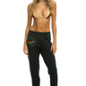 AVIATOR NATION MIAMI SWEATPANTS - CHARCOAL Women's Sweatpants Aviator Nation 