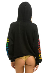AVIATOR NATION MILL VALLEY RELAXED PULLOVER HOODIE -BLACK Hoodie Aviator Nation 