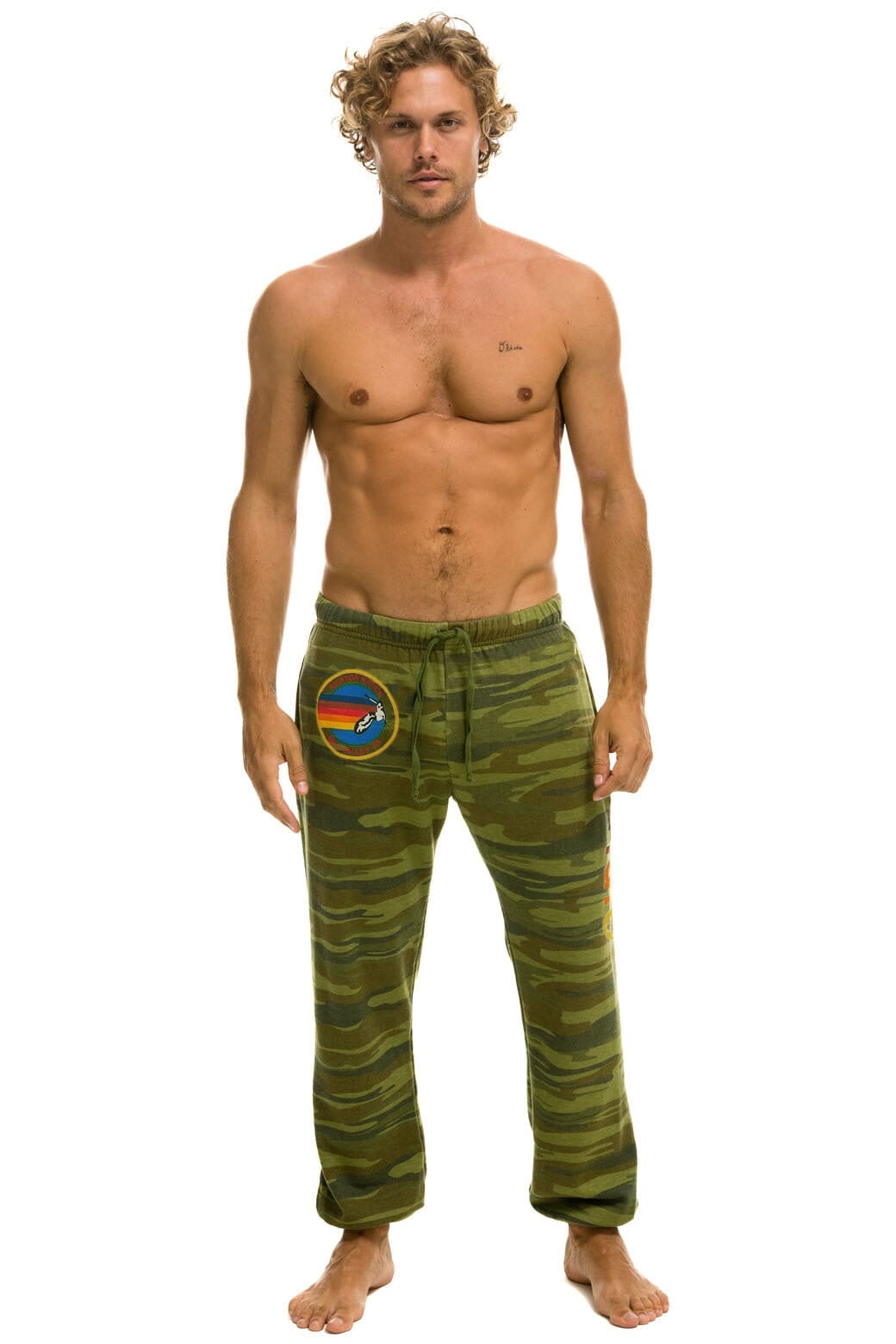 AVIATOR NATION MILL VALLEY SWEATPANTS - CAMO Men's Sweatpants Aviator Nation 
