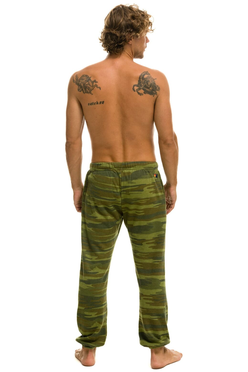 AVIATOR NATION MILL VALLEY SWEATPANTS - CAMO Men's Sweatpants Aviator Nation 
