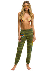 AVIATOR NATION MLVY SWEATPANT - CAMO Women's Sweatpants Aviator Nation 