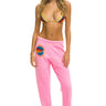 AVIATOR NATION NORTH SHORE SWEATPANTS - NEON PINK Women's Sweatpants Aviator Nation 