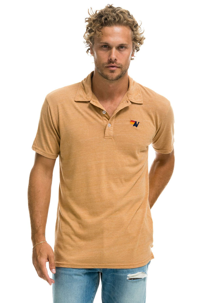 AVIATOR NATION POLO - KHAKI Aviator Nation
