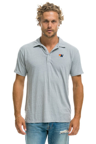 AVIATOR NATION POLO - LIGHT GREY Aviator Nation 