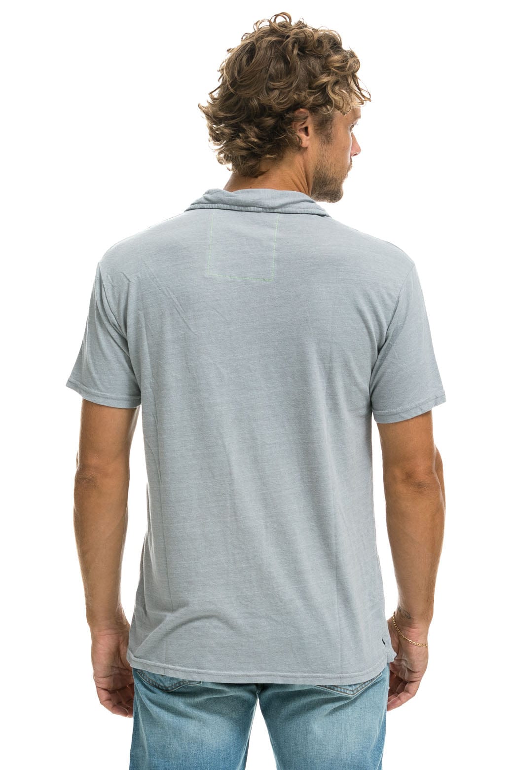 AVIATOR NATION POLO - LIGHT GREY Aviator Nation 