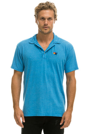 AVIATOR NATION POLO - OCEAN