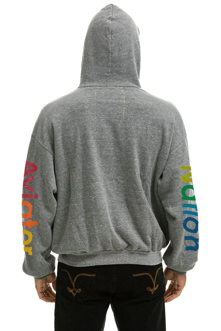 AVIATOR NATION RELAXED PULLOVER HOODIE - HEATHER Hoodie Aviator Nation