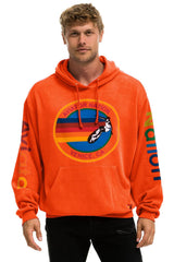 AVIATOR NATION RELAXED PULLOVER HOODIE - ORANGE Hoodie Aviator Nation 