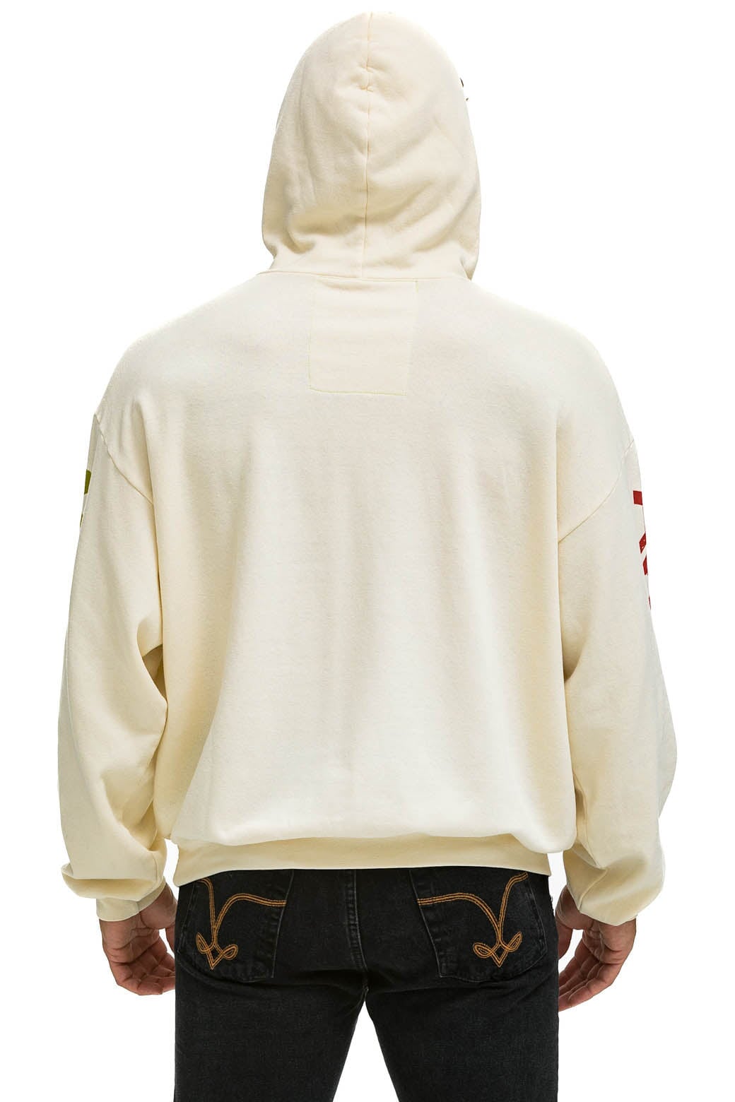 AVIATOR NATION RELAXED PULLOVER HOODIE - VINTAGE WHITE Hoodie Aviator Nation 