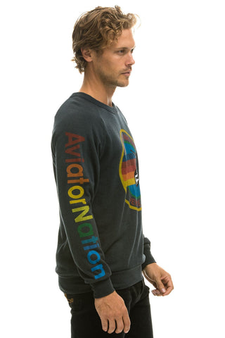 AVIATOR NATION SWEATSHIRT - CHARCOAL Sweatshirt Aviator Nation 