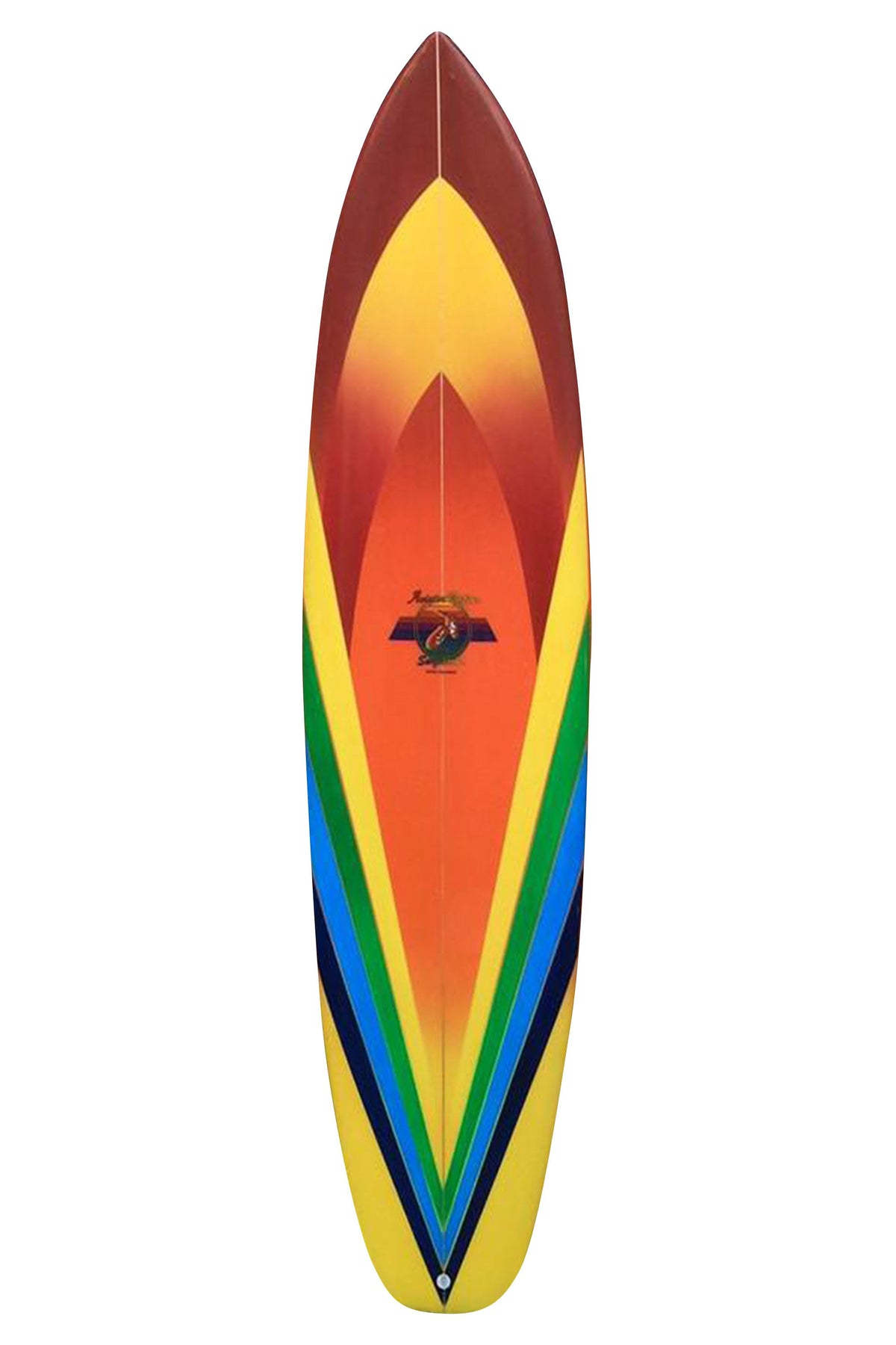 AVIATOR NATION V-MACHINE SURFBOARD - GREEN Surfboard Aviator Nation 