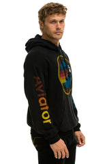AVIATOR NATION VAIL RELAXED PULLOVER HOODIE - BLACK Hoodie Aviator Nation 