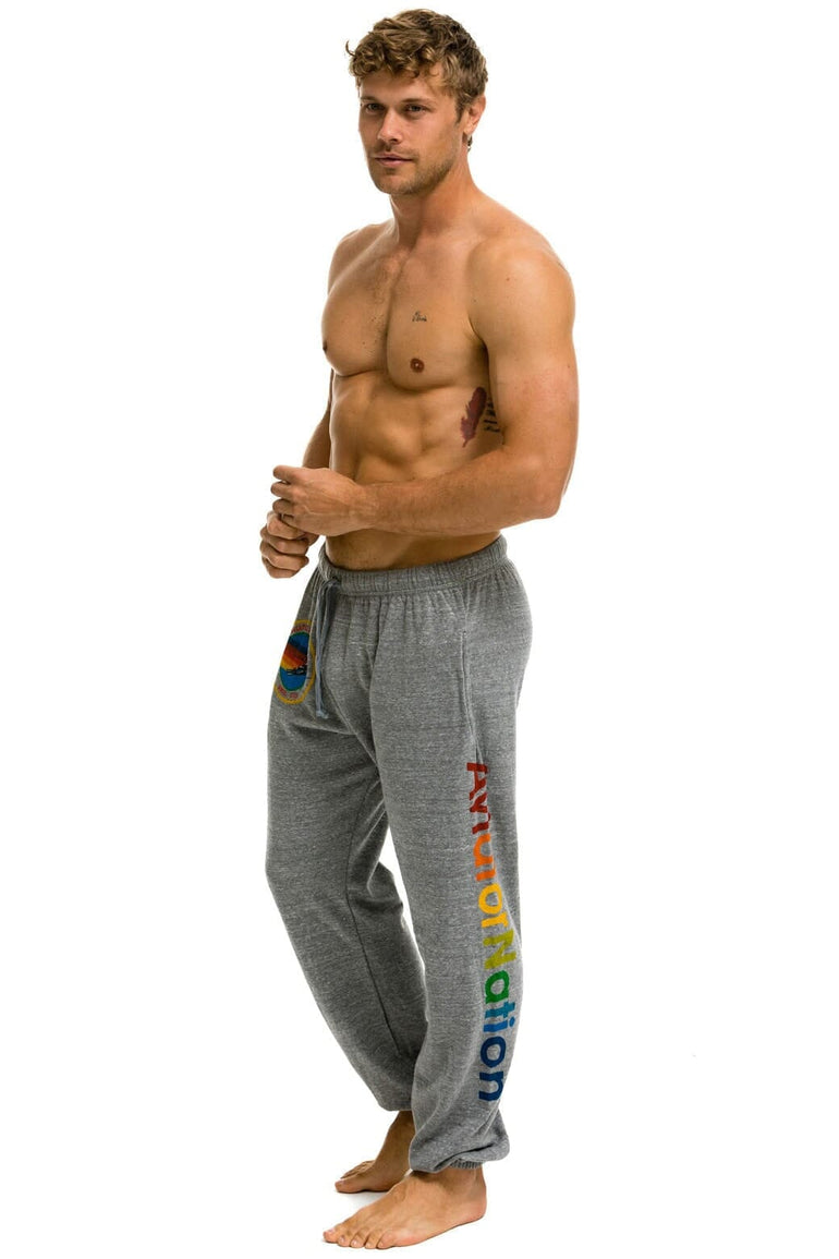 AVIATOR NATION VAIL SWEATPANTS - HEATHER Men's Sweatpants Aviator Nation