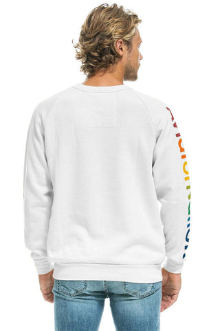 AVIATOR NATION VAIL SWEATSHIRT - WHITE Sweatshirt Aviator Nation 