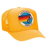 AVIATOR NATION VENICE TRUCKER HAT HATS Aviator Nation OS GOLD 