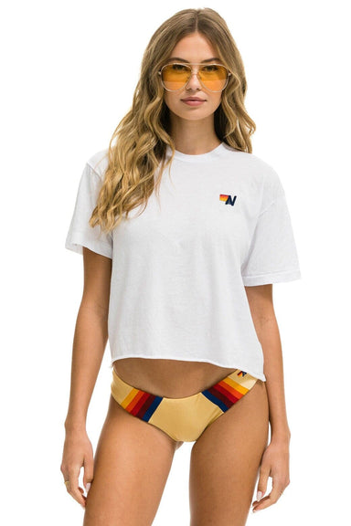 BASIC BOYFRIEND TEE - WHITE Boyfriend Tee Aviator Nation 