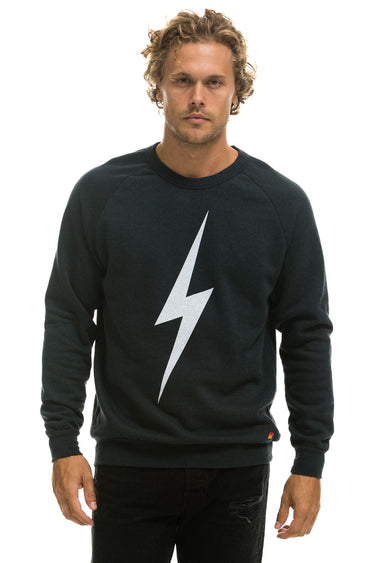 BOLT CREW SWEATSHIRT - CHARCOAL