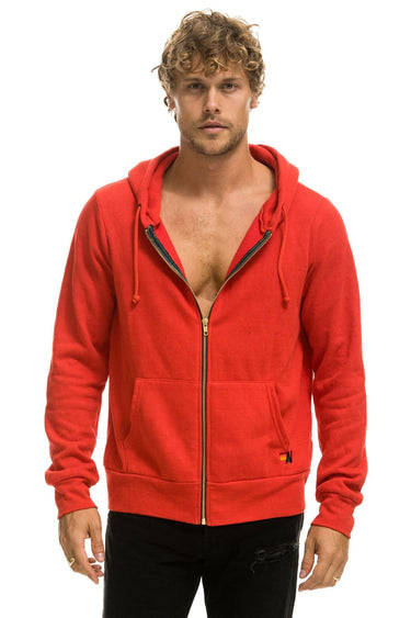 BOLT HOODIE - RED // BLACK Hoodie Aviator Nation 