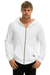 BOLT HOODIE - WHITE Hoodie Aviator Nation 
