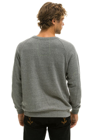 BOLT SWEATSHIRT - HEATHER GREY Sweatshirt Aviator Nation 