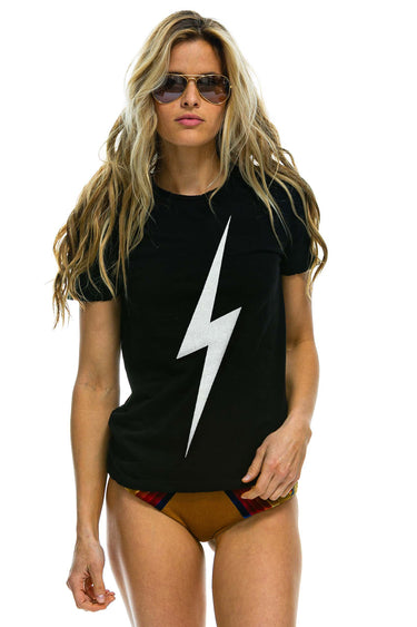 BOLT TEE - BLACK Tees Aviator Nation 