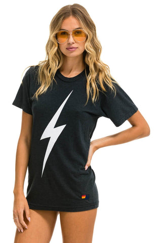 BOLT TEE - CHARCOAL Tees Aviator Nation 
