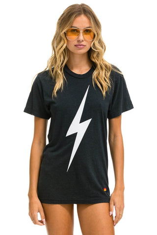 BOLT TEE - CHARCOAL Tees Aviator Nation 