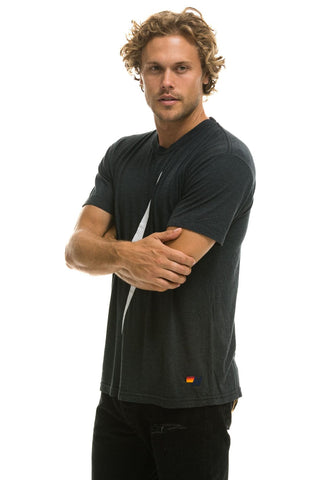BOLT TEE - CHARCOAL Tees Aviator Nation 