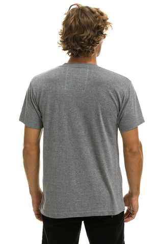 BOLT TEE - HEATHER GREY Tees Aviator Nation 