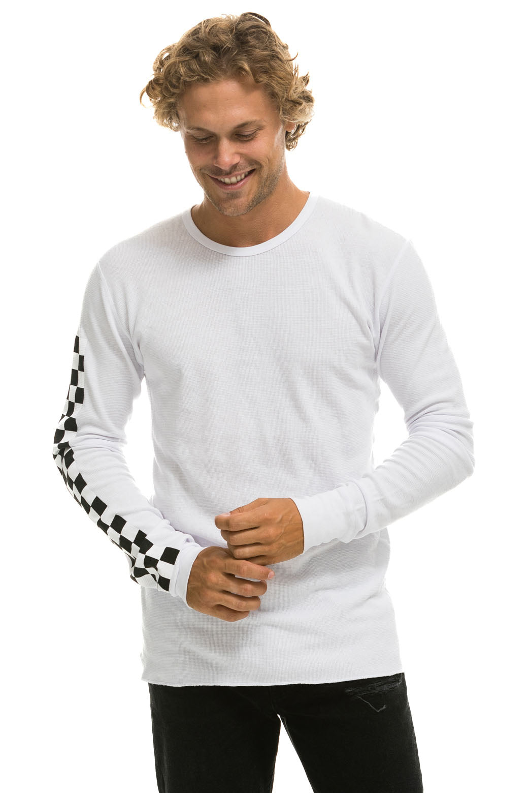 CHECK SLEEVE THERMAL - WHITE Thermal Aviator Nation 