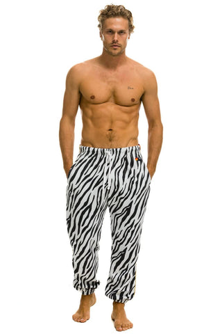 CLASSIC MEN'S SWEATPANTS - ZEBRA Men's Sweatpants Aviator Nation 