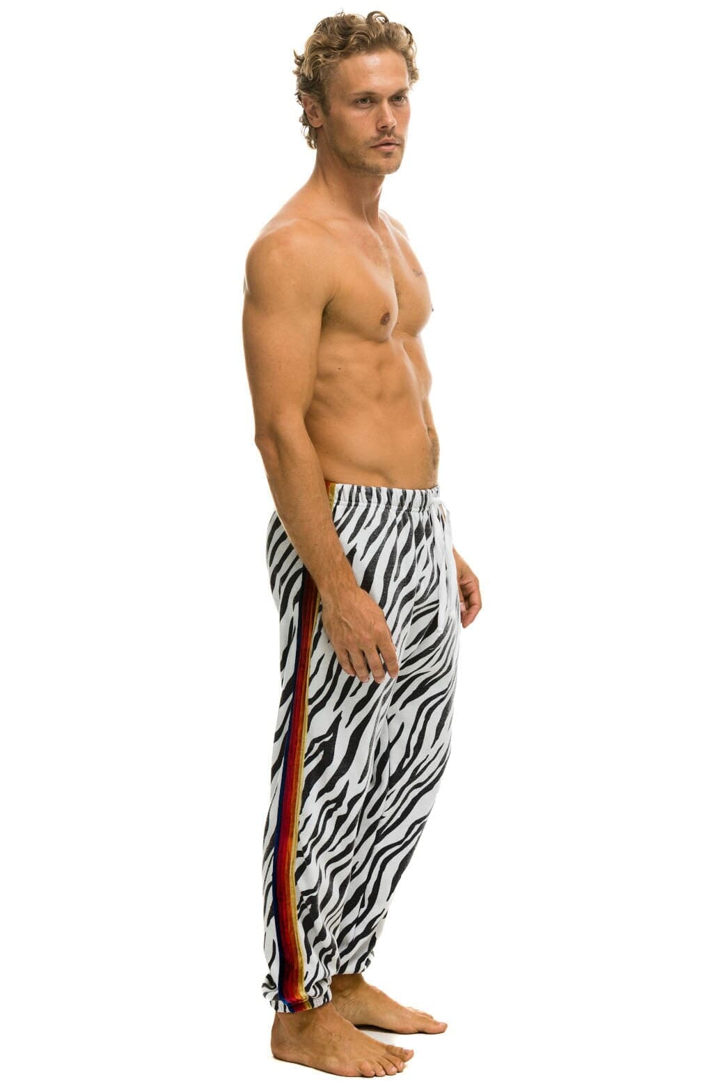 CLASSIC MEN'S SWEATPANTS - ZEBRA Men's Sweatpants Aviator Nation 