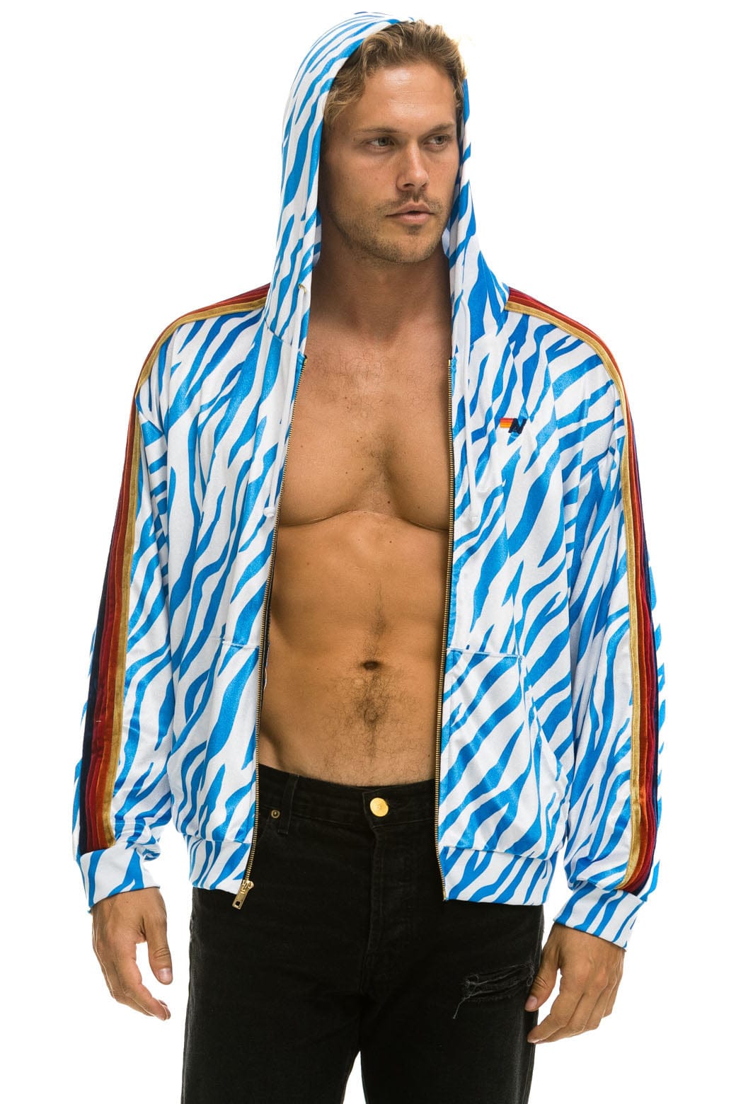 Blue Tiger Ocean Hoodie