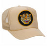 DREAMLAND TIGER TRUCKER HAT HATS Aviator Nation OS KHAKI 