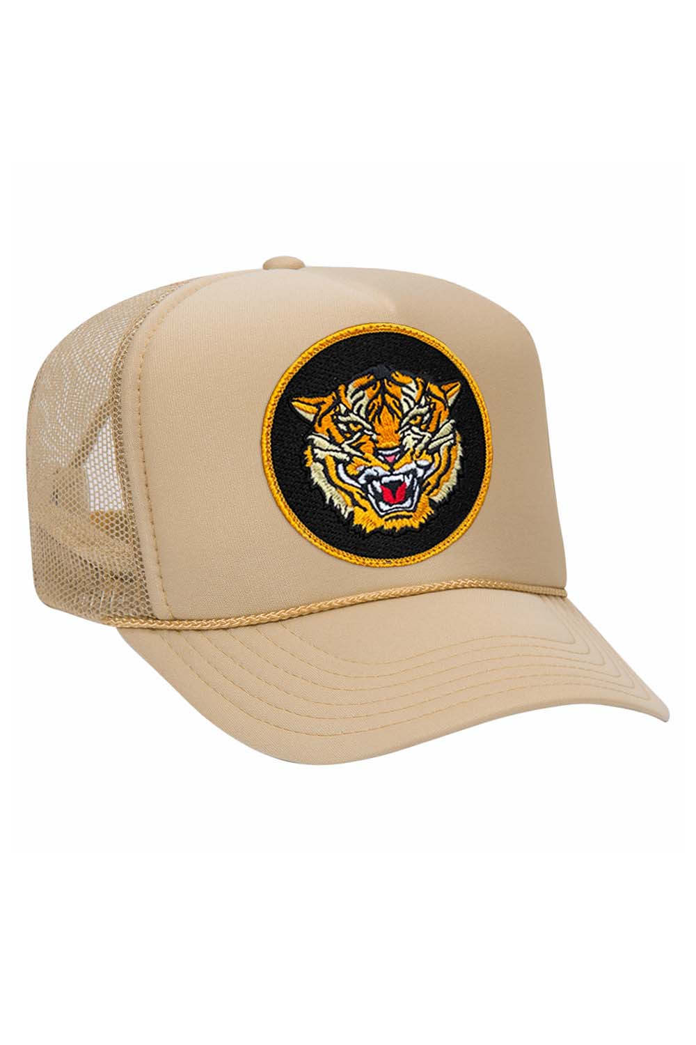 DREAMLAND TIGER TRUCKER HAT HATS Aviator Nation OS KHAKI 