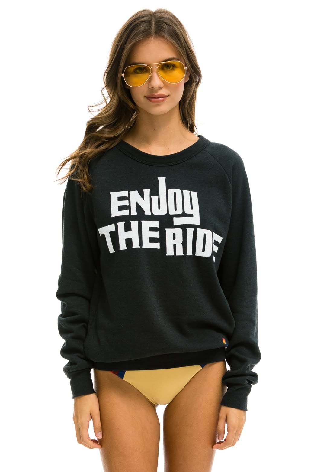 ENJOY THE RIDE SWEATSHIRT - CHARCOAL Sweatshirt FALL21 