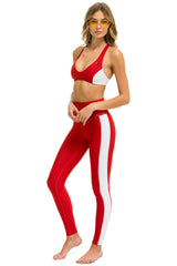 FULL LENGTH HI-RISE SPEED LEGGINGS - CHERRY Leggings Aviator Nation 