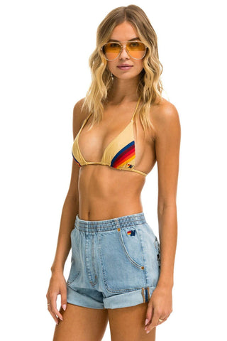 HI RISE SAFARI JEAN SHORT - SUPER LIGHT Denim Shorts Aviator Nation 