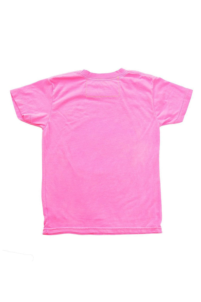 KID'S AVIATOR NATION ASPEN TEE - NEON PINK Kid's Tee Aviator Nation