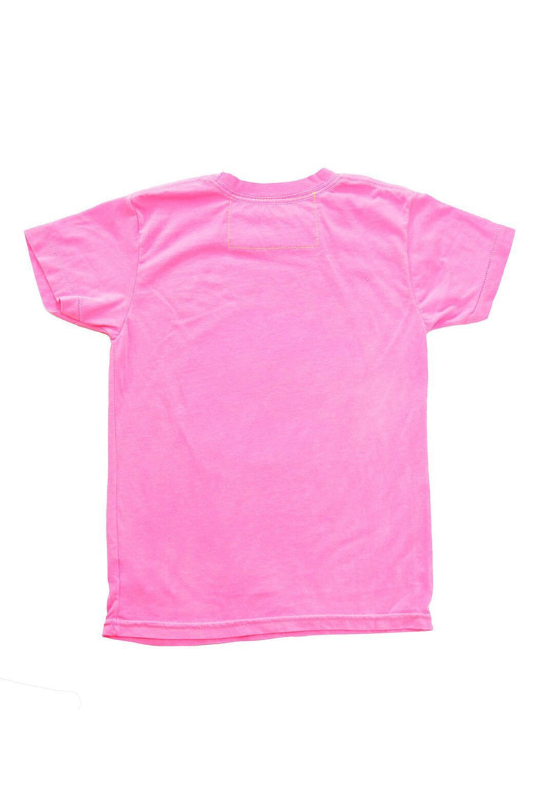KID'S AVIATOR NATION AUSTIN TEE - NEON PINK Kid's Tee Aviator Nation