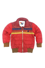 KID'S JOURNEY JACKET - CHERRY Kid's Outerwear Aviator Nation 
