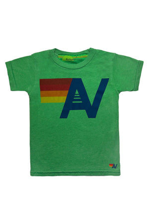 KID'S LOGO TEE - KELLY GREEN