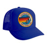 KID'S SIGNATURE NORTH SHORE - VINTAGE TRUCKER HAT Kid's Hat Aviator Nation OS ROYAL 